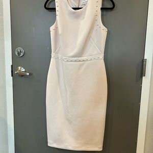 Never worn!!! Calvin Klein. Size 8. shift/sheath dress
